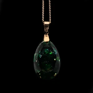Orgonit Amulett "Nilerwachen" Smaragd Anhänger │ Edelstein Orgon │Grünes Juwel - Bild 1 von 7