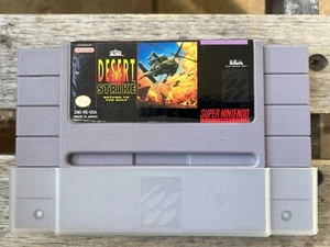 DESERT STRIKE: Return To The Gulf - Super Nintendo Game SNES cartridge - Picture 1 of 2