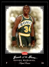 2005-06 Fleer Greats of the Game Xavier McDaniel Seattle SuperSonics #90