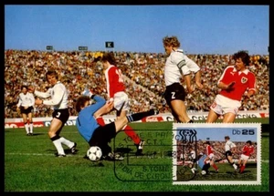 S.TOME MK 1978 ARGENTINIEN FUSSBALL-WM DEUTSCHLAND - ÖSTERREICH MAXIKARTE m802 - Imagen 1 de 2