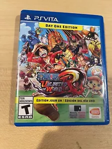 One Piece: Unlimited World Red Day One Edition PlayStation Vita CIB Mint - Picture 1 of 3