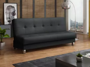Sofa Leirvik XI Couch Polstersofa Schlaffunktion Bettkasten Schlafcouch Stilvoll - Bild 1 von 12