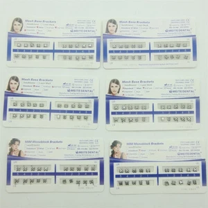 20Pks Dental Orthodontic Brackets Brace Mini Standard Edgewise Roth MBT 018 022 - Picture 1 of 101
