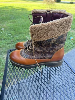 Spring Step L'ARTISTE Explore Mid Calf Boots CamelMulti Size EU 41  10 W 8.5 M - Image 1 of 4