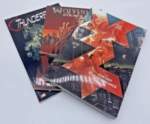 3 Graphic Novels - Fantasy Heartbreaker Old Man Logan, Thunderbolts Red Scare - Picture 1 of 7