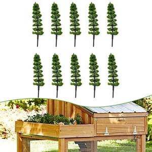 Supplies Model Trees Street Layout Scale Diorama Garden 10Pcs 9CM Pine Mini - Picture 1 of 22