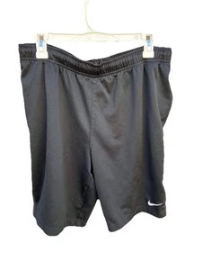 Pantalones Cortos Nike Para Hombre S Negros Cordón Ropa Activa Baloncesto Entrenamiento Swoosh Logo - Imagen 1 de 12