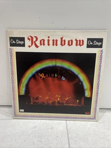 RAINBOW on stage 2X LP EX/Ex 12” vinyl, album, gatefold, 2657 016 1977 - Picture 1 of 2