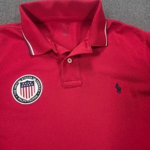 Polo Ralph Lauren USA Men’s Polo Shirt United States Of America Olympic Large - Picture 1 of 7