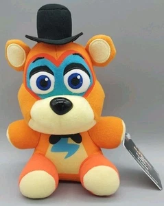 New 8" GLAMROCK FREDDY Five Nights At Freddy's PLUSHIES Plush WALMART EXCLUSIVE - Picture 1 of 7