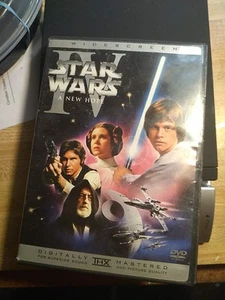 ✅ STAR WARS IV A NEW HOPE DVD 1 DISC REMASTERED VERSION WIDESCREEN USA REGION 1✅ - Picture 1 of 7