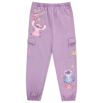 DISNEY Girls Lilo and Stitch Cargo Jogger Sweatpants-Stitch Cargo Sweatpants... - Image 1 of 4