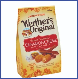 Storck Werther's Original Harvest Caramels Cinnamon Creme Soft Caramels 7.4 oz - Picture 1 of 9