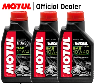 MOTUL TRANSOIL EXPERT 10W40 OLIO TRASMISSIONE MOTO SCOOTER FRIZIONI A BAGNO 3 LT