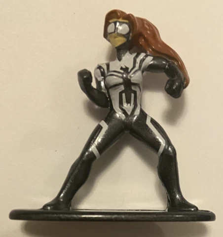 SPIDER-GIRL Spiderman Nano Metalfigs Marvel 100% Die-Cast Metal 1 5/8" Figure Cover