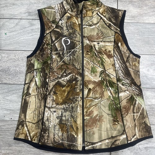 Women’s Prois Hunting Apparel Real Tree Camo Fleece Vest M eBay