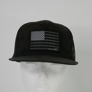 Hooey Trucker Hat american Flag Black Camouflage Mesh Snap Back Baseball Cap - Picture 1 of 11