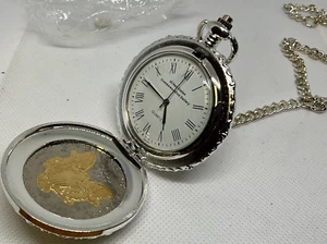 United States Commemorative Gallery, American Eagle Coin Taschenuhr, NOS - Bild 1 von 14