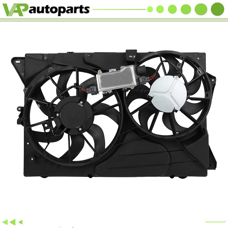 Conjunto de ventilador de refrigeración condensador de radiador para Ford Flex Lincoln MKT 2010-2012 3,5 L Foto 1 de 4