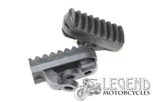 Genuine Honda 2 Rider Foot Peg Rubbers XRV750 Africa Twin 50661-MS8-00 NX650 J19 - Picture 1 of 1