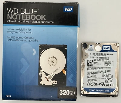 Western Digital WDBABC3200ANC 320GB Internal 5400RPM 2.5 - Image 1 of 4