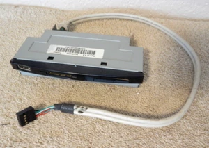 MEMORY CARD READER + USB BEZEL CABLE - T/W Gateway EMachines T W - 2 AVAL w DISC - Picture 1 of 5