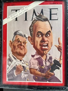 GEORGE WALLACE + GENERAL CURTIS LEMAY - Signed/Autographed 1968 TIME MAG COVER! - Picture 1 of 12