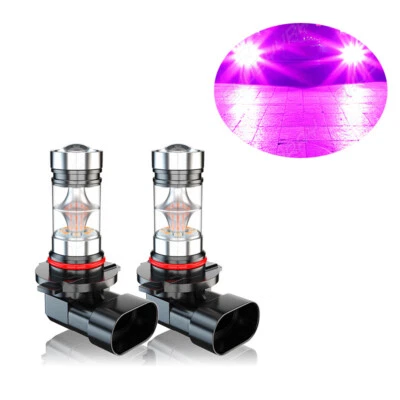 purple LED Headlight Bulbs For Can-Am Outlander Max 400 500 570 650 800R 450 - Image 1 of 4