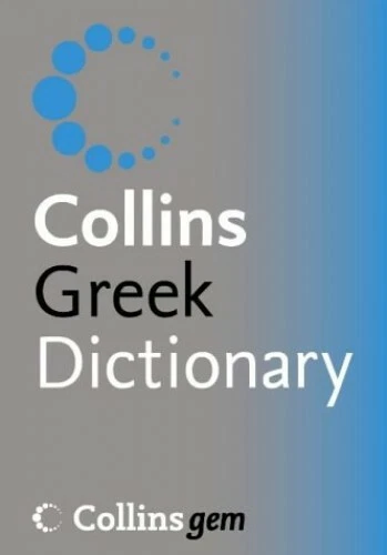 Greek Dictionary (Collins Gem) by Kolektif Paperback Book The Fast Free Shipping - Image 1 of 2
