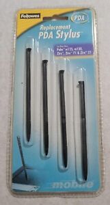 FELLOWES Mobile PALM For ZIRE 71 & 21 m125 m130 Replacement 4 Pack PDA Stylus