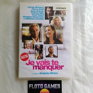 DVD ZONE 2 FR : Je Vais Te Manquer - Carole Bouquet - Français - Floto Games - Imagen 1 de 2