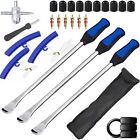 14.5" Tire Spoons Motorcycle Dirt Bike Tire Changing Tools Iron Set Lawn Tractor