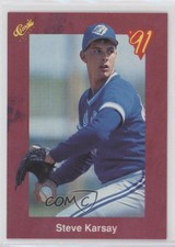 1991 Classic Update Red Travel Edition Steve Karsay #T60 Rookie RC