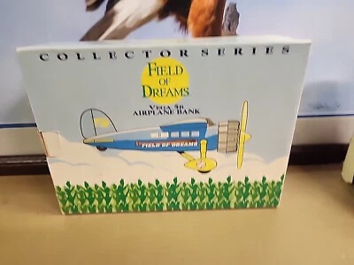 Field Of Dreams Vega 5B Airplane Bank Collector Series Spec Cast Fast Ship - Image 1 of 4