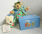 MUFFY VANDERBEAR Picking Posies Mums The Word Bear Lulu Vase Flowers Basket MV19