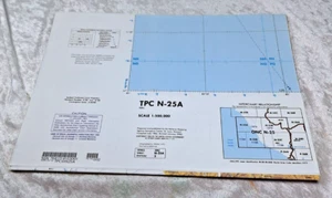4 Tactical Pilotage Chart TPC N25B-25D Aeronautical South America 1991-1995 - Picture 1 of 8