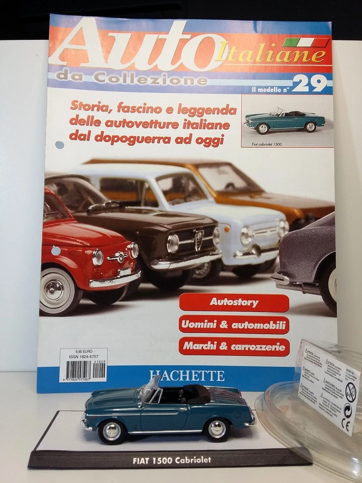 1/43 FIAT 1500 CABRIOLET - HACHETTE - Immagine 1 di 1