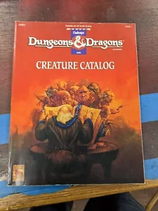 Creature Catalog Challenger Series 9438 DMR2 D&D TSR - Picture 1 of 2