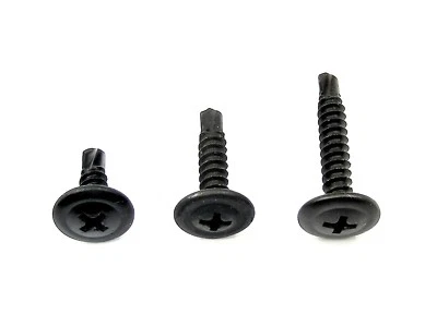 TOYOTA Interior Screws- #8 x 1/2" to 1"- Self Tap Low Profile- 75pcs (25ea) #330 Foto 1 de 4