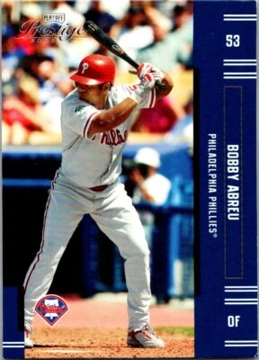 2005 Playoff Prestige Bobby Abreu    #53 - Image 1 of 2