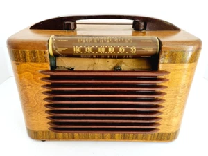 Röhrenradio Packard Bell Modell 572, 1947, braun, zur Reparatur - Bild 1 von 15
