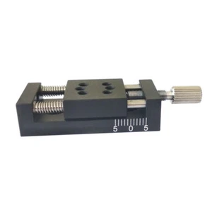 High Precise Manual Platform Optical Sliding Table Mini Linear Stage Travel 10mm - Bild 1 von 3