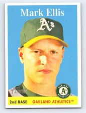 2007 Topps Heritage Mark Ellis #105   Oakland Athletics