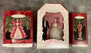 Lot of 3 Hallmark Keepsake Holiday Barbie Christmas Ornaments - Collector Series - Picture 1 of 11