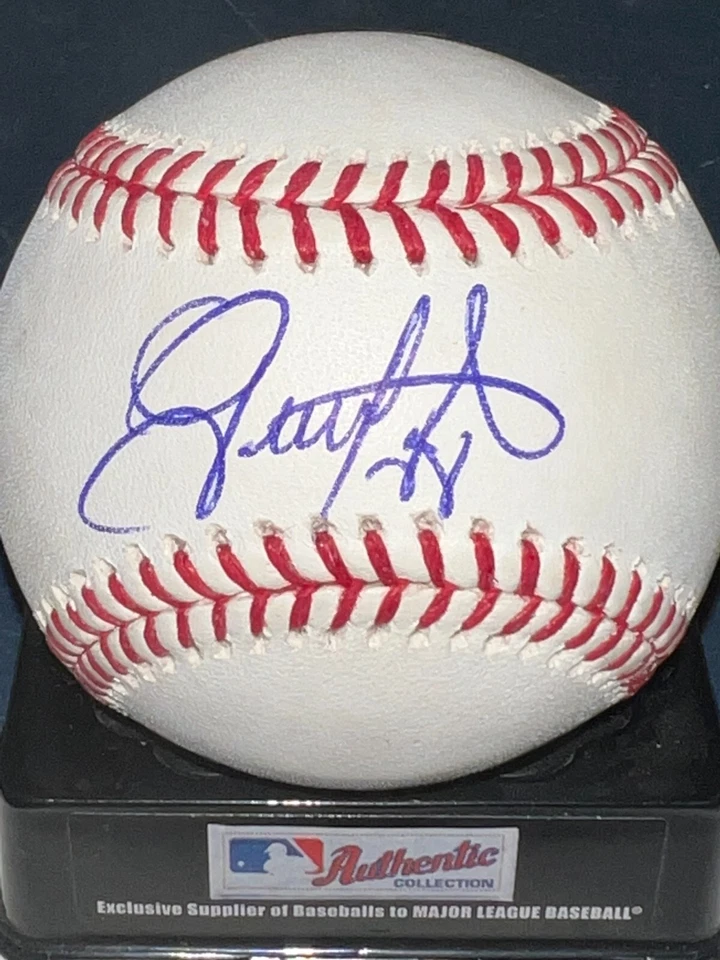 GERARDO PARRA ARIZONA DIAMONDBACKS / GIGANTES DE SAN FRANCISCO FIRMADO OML BÉISBOL Foto 1 de 1