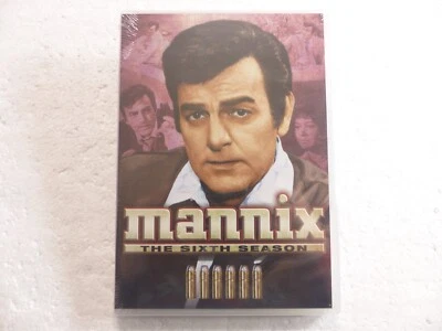 Mannix: The Complete Sixth [6] Season (DVD, 2012, 6-Disc Set) 1972-73 Drama NEW! Foto 1 de 4