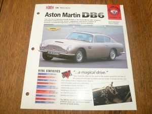1965 Aston Martin DB6 UNIQUE IMP BROCHURE  - Picture 1 of 3
