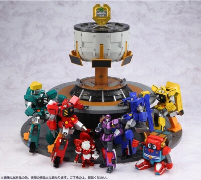 BANDAI Super Robot Chogokin Src Gaogaigar Big Order Room Set De 4 - Imagen 1 de 4