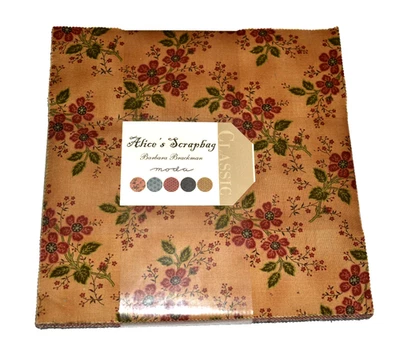 Alice's Scrapbag  Moda Layer Cake  By Barbara Brackman NEW - Image 1 of 2
