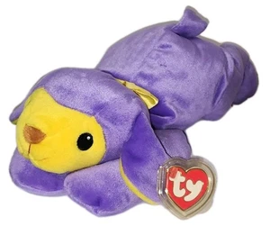 Ty Pillow Pals BABA the Purple Lamb / Sheep (15 Inch) MWNMT Stuffed Animal Toy - Picture 1 of 12